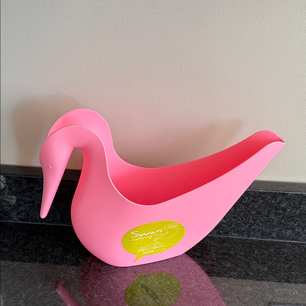 Pink Swan Watering Can for Gardening /Watering Plants New Qualy Design